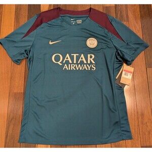 Nike Paris Saint-Germain Nike 2024/25 Strike Performance Top - Teal Mens LG